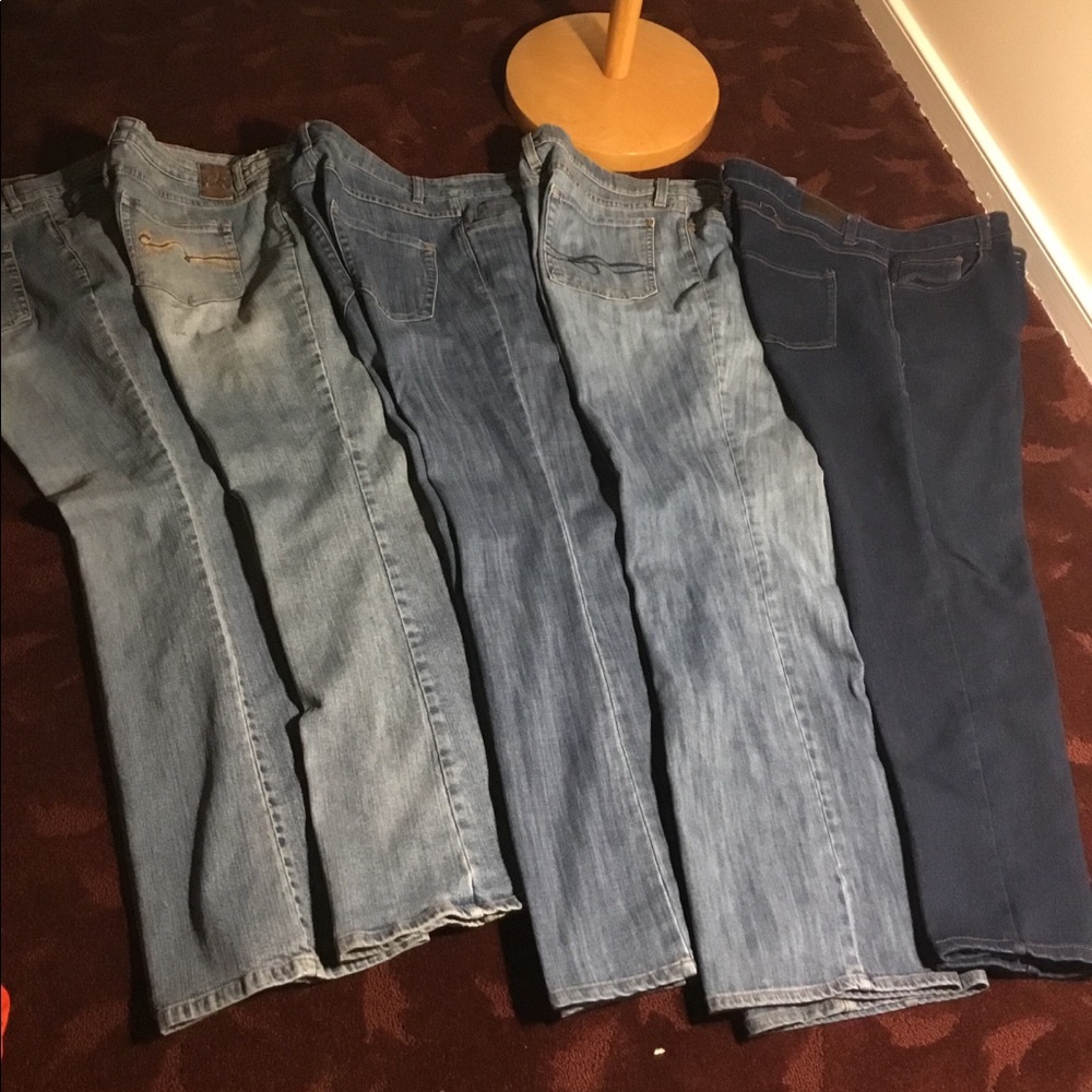 Lot of 5 pair Jeans